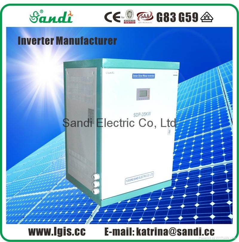 35KW Solar Off Grid Power Inverter 250/500VAC split-phase inverter