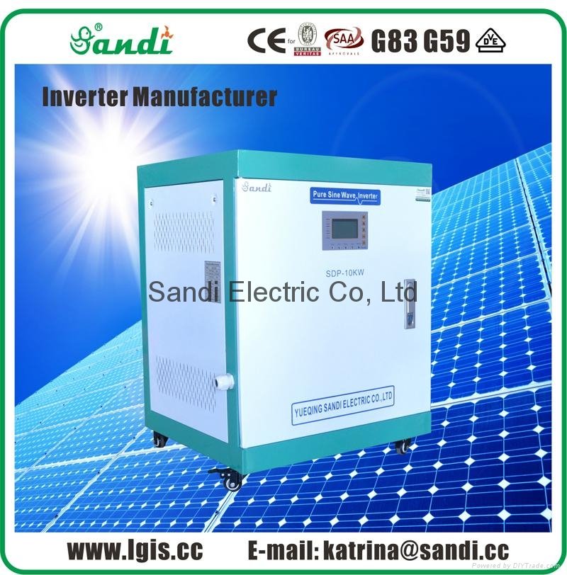 10KW off grid solar dc to ac power inverter