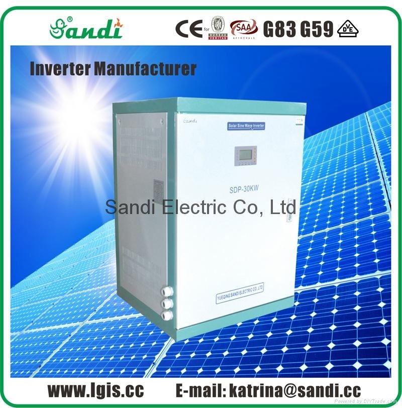intelligent solar inverter with full-bridge IPM inverter