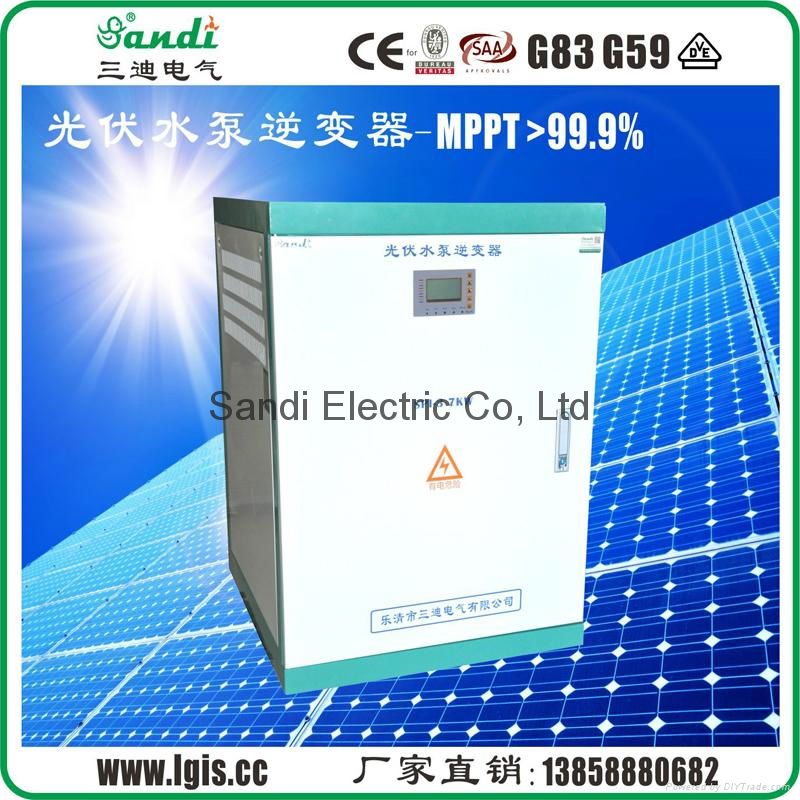 37KW PV Solar pumping inverter for AC Water Pump use 2