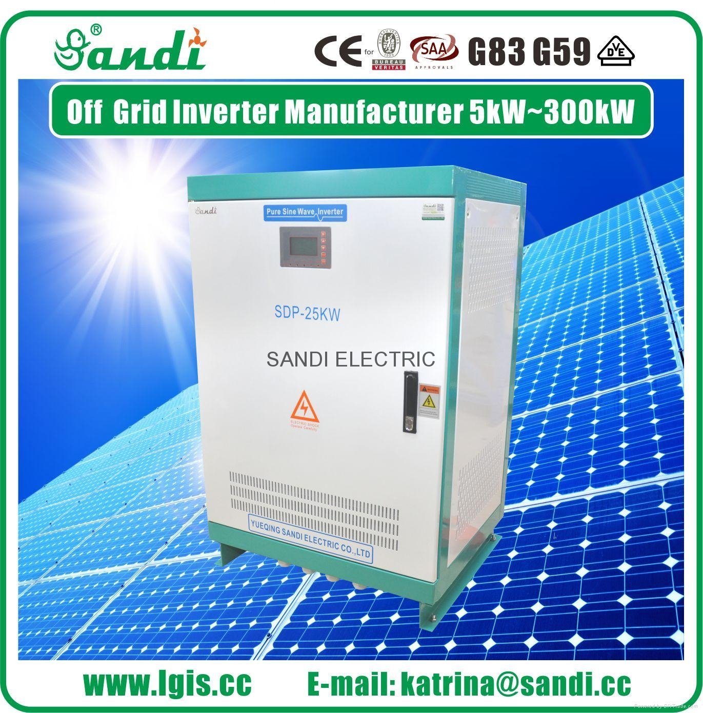 25KW solar power inverter dc to ac power inverter