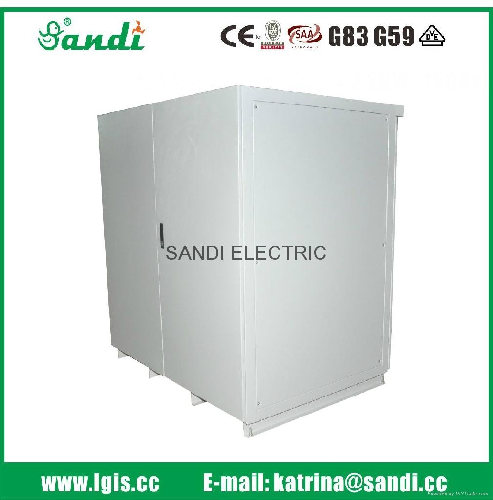 Battery cabinet + air conditioner customized outdoor telecom battery cabinet