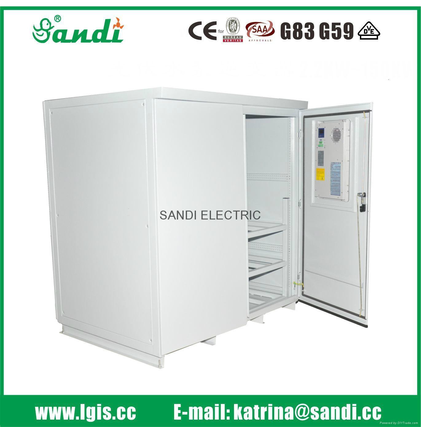 Electric Control Cabinet Outdoor Battery Cabinet With Air Conditioner