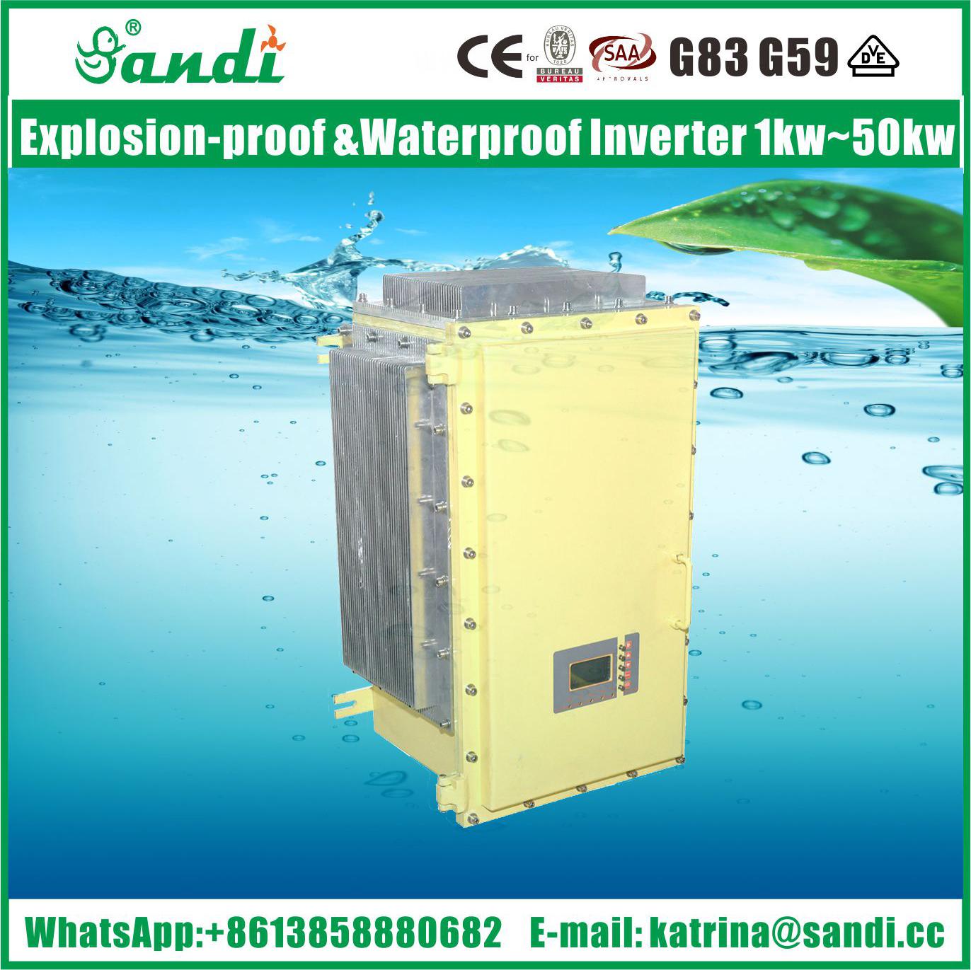 Explosion-proof Power Inverter 10KW Mining use intrinsically safe DC-AC inverter 2