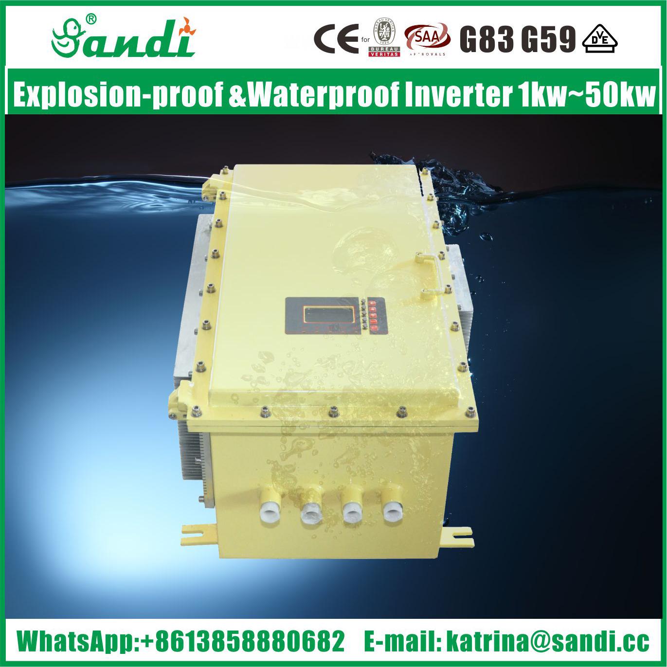 Explosion-proof Power Inverter 10KW Mining use intrinsically safe DC-AC inverter 3