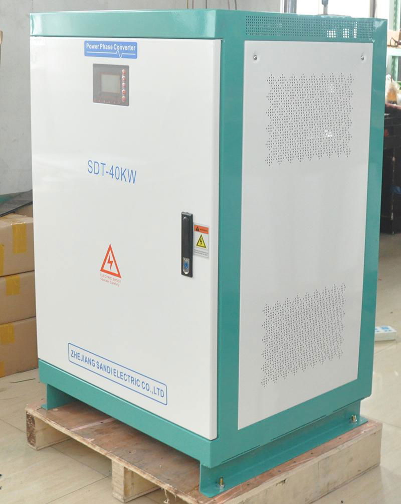 25kw static phase converter 220VAC single phase to 220V 3 phase output 3