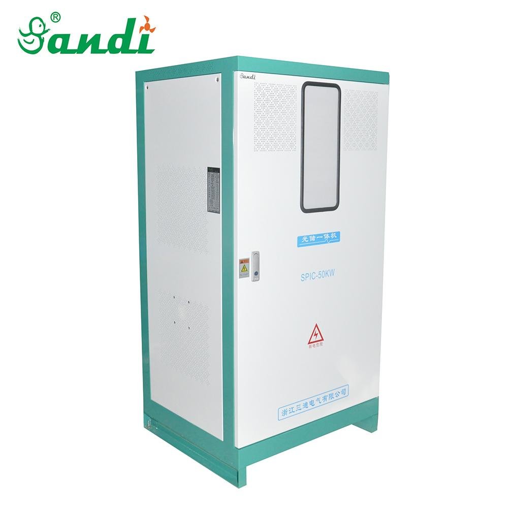 60KW Integrated off grid solar Inverter with built-in solar charge controller 