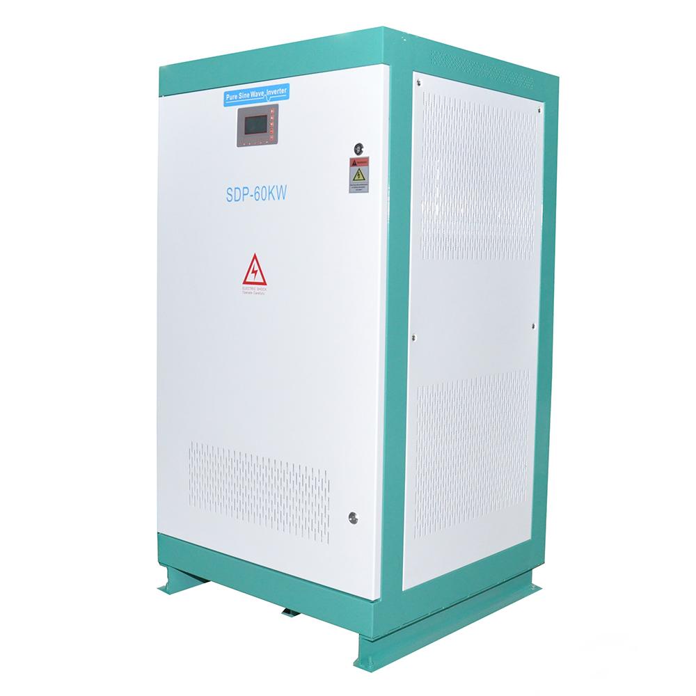 60kw Off-grid hybrid solar inverter with AC bypass input  3