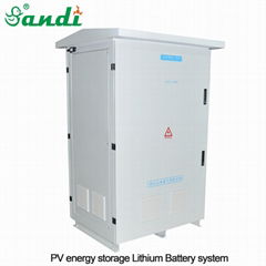 All-in-one 75KWH Lithium iron battery (LiFePO4) with BMS hybrid inverter charger