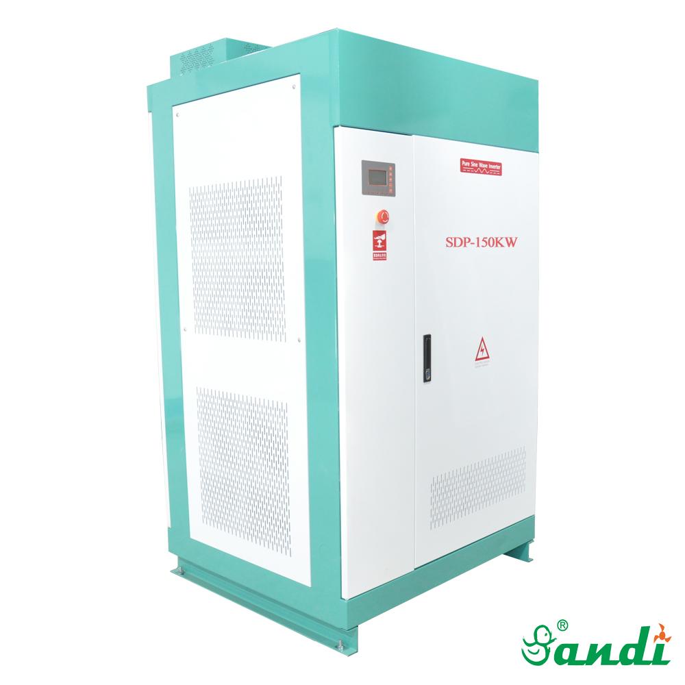 150KW off grid inverter 3 phase pure sine wave inverter 3 phase hybrid inverter