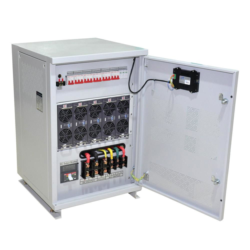 100kw intelligent rectifier battery charger for backup battery system 2