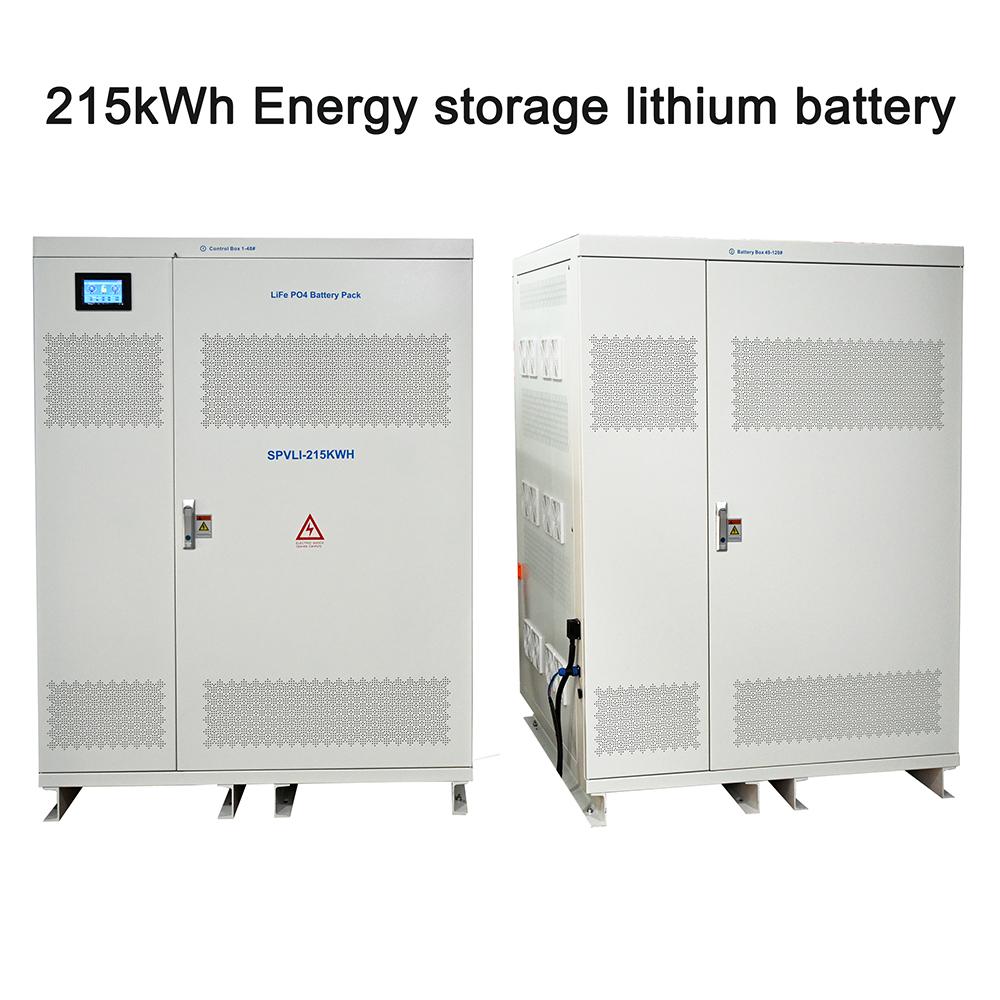 215kWh LiFePO4 battery 200Ah energy storage 384V Lithium Ion Battery