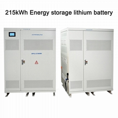 215kWh LiFePO4 battery 200Ah energy storage 384V Lithium Ion Battery 