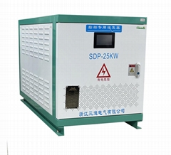 三迪25kW三相工業車載船舶AGV純正弦波逆變器400~850VDC