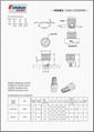 FLARE-IN STYLE PANEL FASTENER ASSEMBLIES PF09