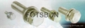   The supplied pan-head elastic ring flat washer combination screw 3
