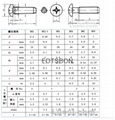 M6*12十字盤頭三角牙自攻釘GB/T6560 M5*10