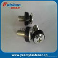 Crown screws knurled screw