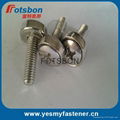 Crown screws knurled screw