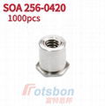 SOA-632-10Aluminum Self-clinching Standoffs 