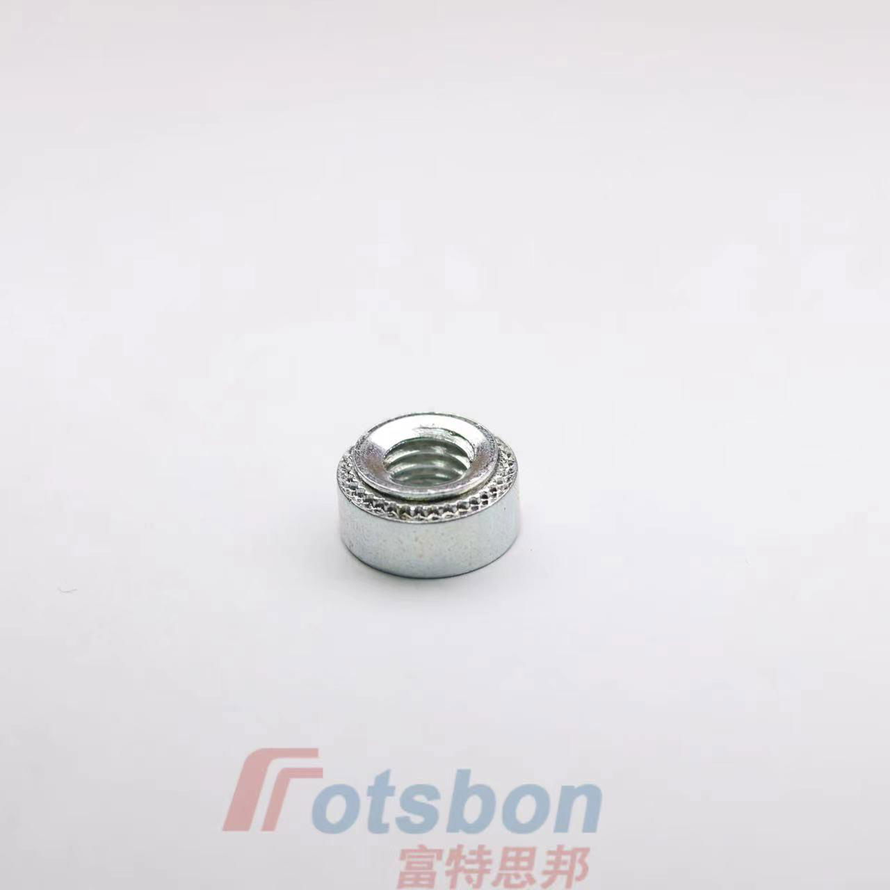 Press Nuts Self Clinching Fasteners S-M6-00 Carbon Steel Zinc 4