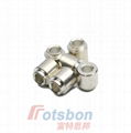 SMTSOB-4.2-8Welding PCB Nuts Brass Tin Plated Can Packing Into Reel