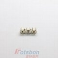  SMTSO-M1.4-3Miniature SMT Nuts Welding On PCB Carbon Steel Tin Plating