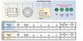 SMTPR-6-1貼片焊接柱PCB螺母碳鋼鍍錫可編帶機載