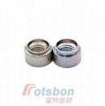 Z-M3-1 Flare-In Nuts Carbon Steel Zinc Plated