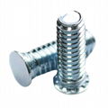 FH-024-12Self-Clinching Studs Self Tightening Screws Inch Threaded Carbon Steel  1