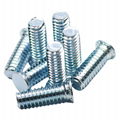 FH-024-12Self-Clinching Studs Self Tightening Screws Inch Threaded Carbon Steel 