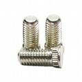 KFH-M3-12Broaching Studs PCB Screws Brass Tin Plated