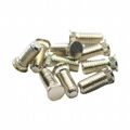 KFH-M3-12Broaching Studs PCB Screws Brass Tin Plated