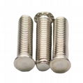 FH4-M6-15Self-Clinching Studs Stainless416 Hardening Use On SUS 304 Sheets