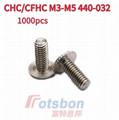 CFHC-M5-16埋头压铆螺钉不锈钢滚花螺丝反向压进钣金件