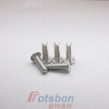 CFHA-M4-16 Aluminum Concealed Head Studs Reverse Installation Can Be Anodized