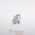 CFHA-M4-16 Aluminum Concealed Head Studs Reverse Installation Can Be Anodized