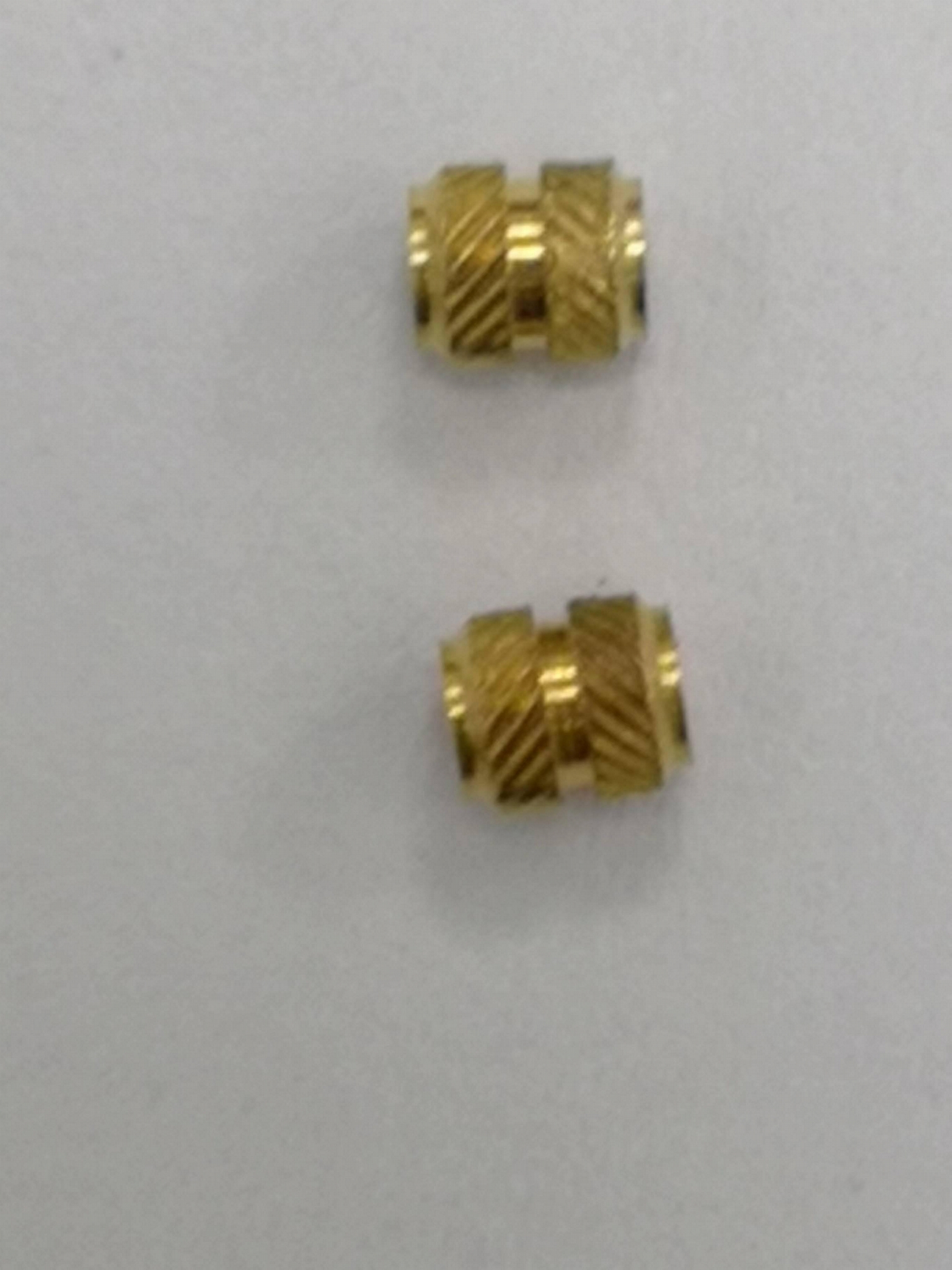 MSIB/MSIA-M1.4-300铜镶嵌螺母微型滚花螺母注塑热熔热压塑胶螺母 3