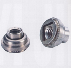 LAS-M5-2 Floating Self-Clinching Nuts Locking Fasteners Carbon steel Zinc Plated