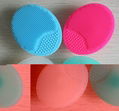 silicone cosmetic brush