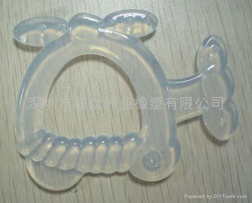 baby silicone teether 2