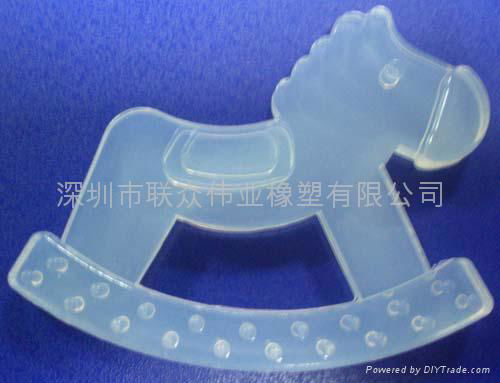 baby silicone teether 5