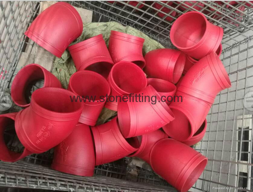 Grooved Pipe Fittings for Fire Protection 2