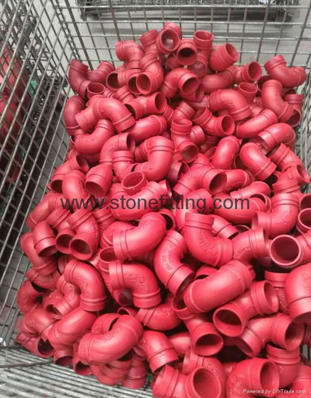 Grooved Pipe Fittings for Fire Protection 3