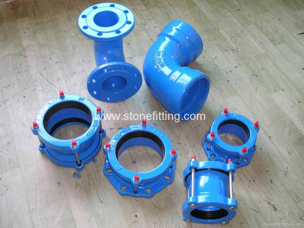  Ductile Iron Pipe Fittings ISO2531, ISO4422, EN545, EN598, BS4772,