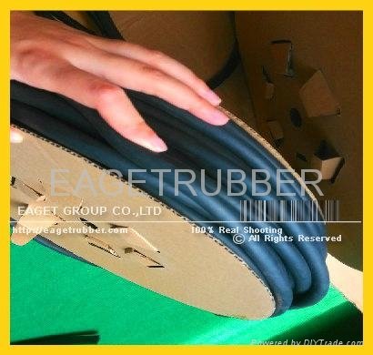 Rectangle- U channel Shape rubber profiles