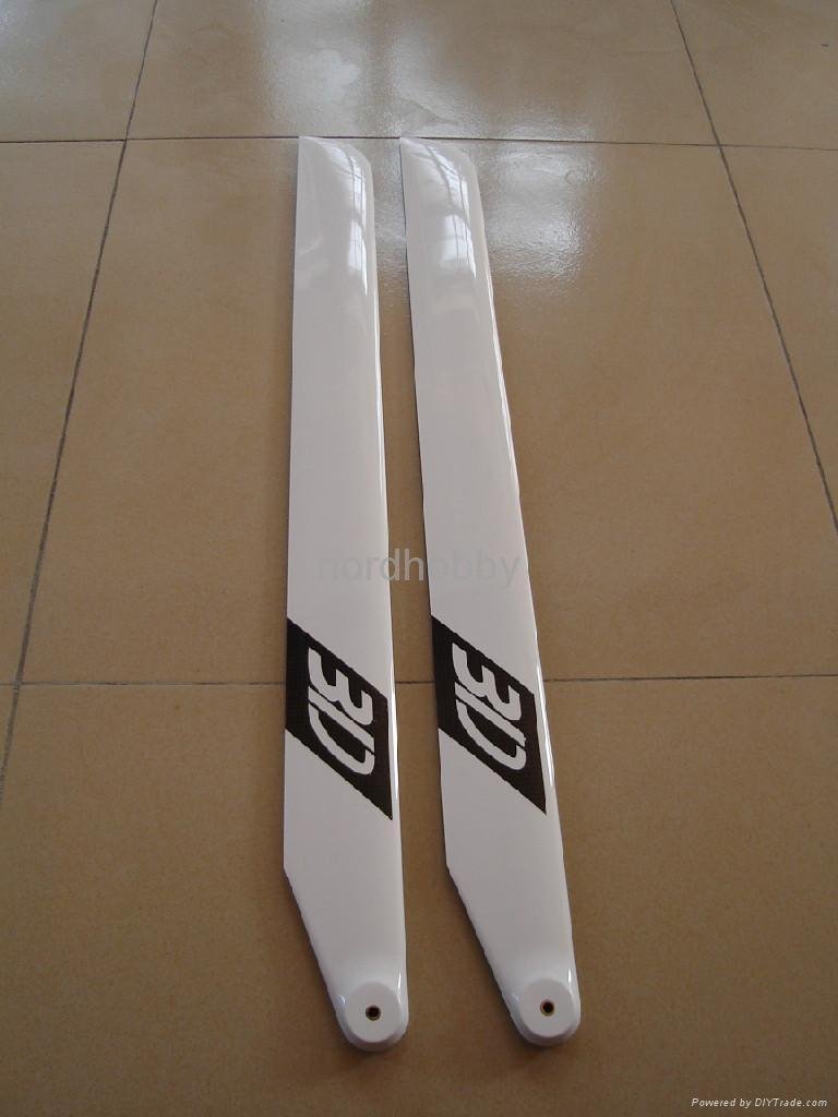 rc helicopter carbon fiber main blades 2