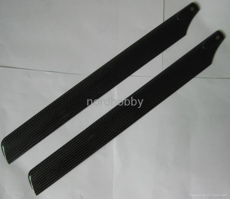 rc helicopter carbon fiber main blades
