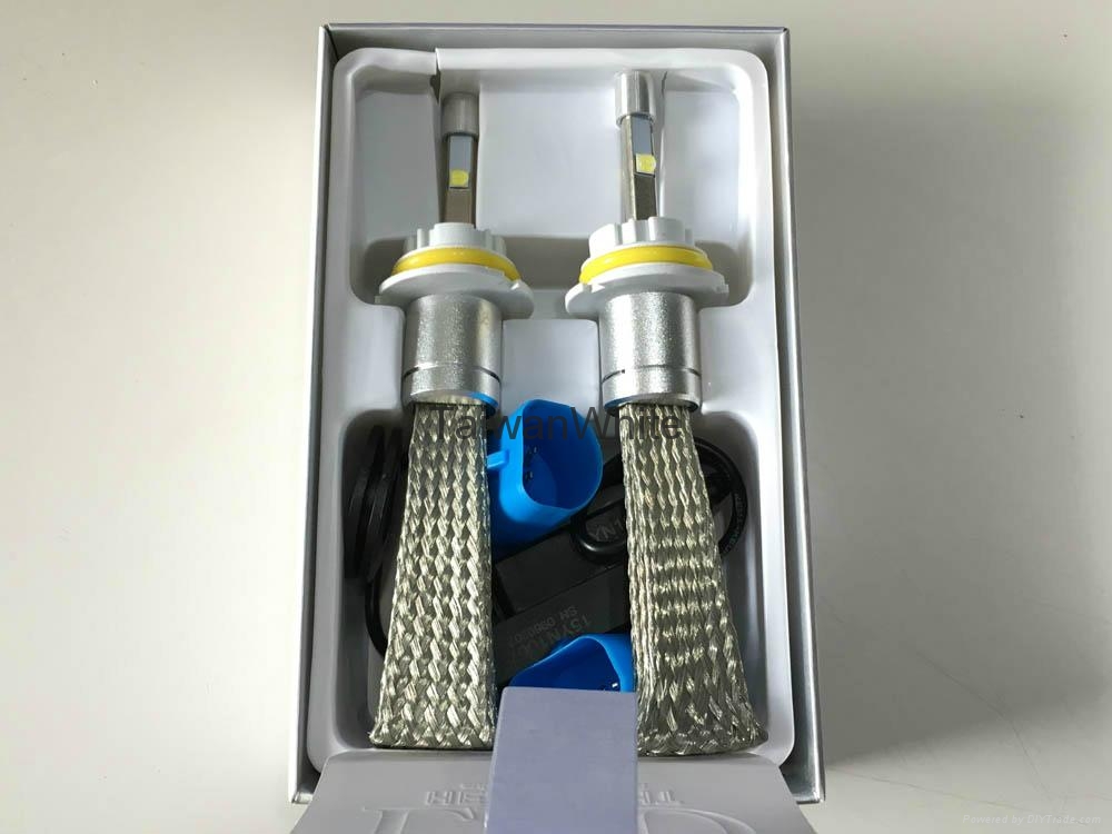 TaiwanWhite 9007 40W 4800 Lumen 6000K LED HEADLIGHT BULB 9007 40W