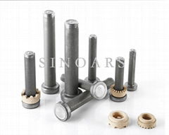 shear stud with ceramic ferrules 